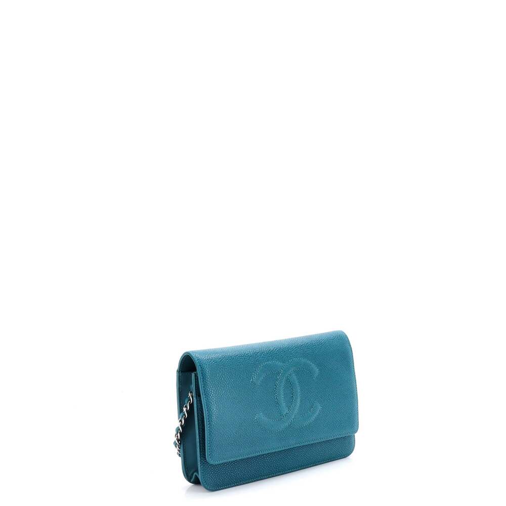 Chanel Timeless Wallet On Chain Caviar #228468C22B - Picture 2 of 7